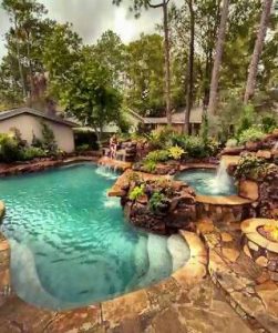 Backyard Spa Oasis